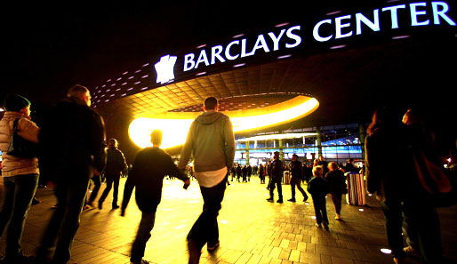 Hier erwarten die Nets ihre Gäste: Im nagelneuen Barclays Center finden die Heimspiele statt