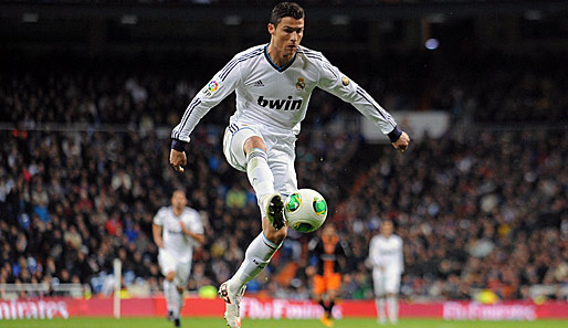 Cristiano Ronaldo (Real Madrid - Marktwert: 100 Millionen Euro)