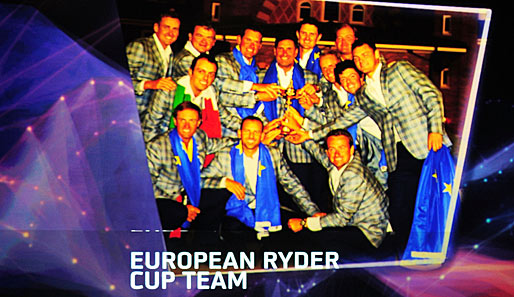 Sie sind das Laureus World Team of the Year: Zu Europas Helden beim Ryder Cup gehörte mitunter der deutsche Golf-Star Martin Kaymer