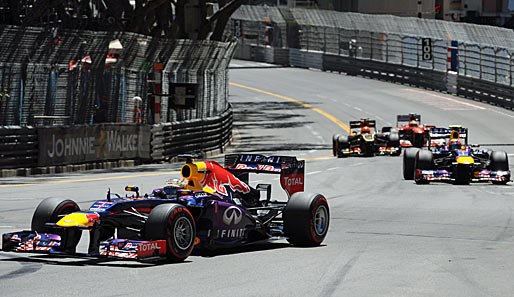 Sebastian Vettel startete von Position drei und konnte sich rasch auf den zweiten Rang vorarbeiten. Gegen Rosberg war aber an diesem Nachmittag kein Kraut gewachsen