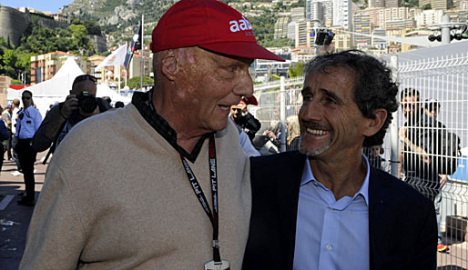 Auch die Ex-Weltmeister Nikki Lauda und Alain Prost sind sich einig: Das war ein hochinteressantes Rennen