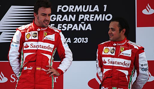 Überzeugen konnte in Spanien auch Felipe Masa als Dritter. Für Ferrari war es das erste Mal seit Brasilien 2012, dass zwei Fahrer auf dem Podium standen