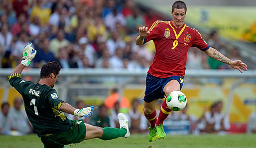 ... oder geknipst. Fernando Torres erzielte vier Treffer und verschoss sogar noch einen Elfmeter