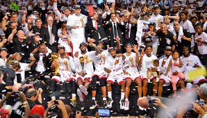 Der NBA Champion 2013: Die Miami Heat!