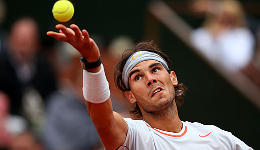 Im Männer-Finale der French Open trafen die beiden Spanier Rafael Nadal...