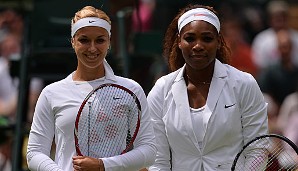 Eine schier unüberspringbare Hürde: Lisicki traf dort auf Serena Williams, Nummer 1 der Welt. Serena hatte zu diesem Zeitpunkt 34 Matches in Folge gewonnen