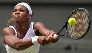 Das wollte Serena Williams nicht bieten lassen und wechselte in den Kampfmodus. Das Ergebnis: 6:1 im zweiten Satz für die Amerikanerin...