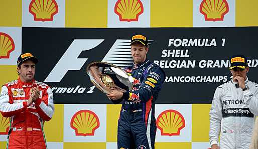 ...Während Vettel sich um sein Obst in Zukunft keine Sorgen mehr machen muss