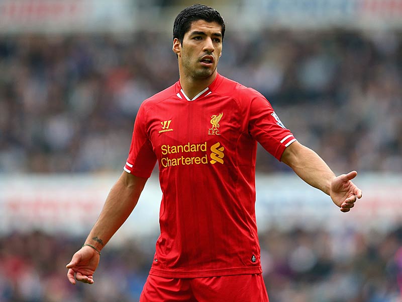 Platz 1: Luis Suarez vom FC Liverpool (31 Tore)