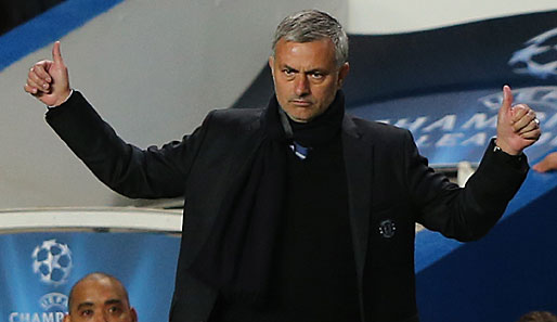 Rückkehrer Jose Mourinho war auf der Chelsea-Bank freilich weniger erfreut