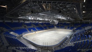 In der Shayba Arena können bis zu 7000 Zuschauern ihre Helden auf dem Eis anfeuern