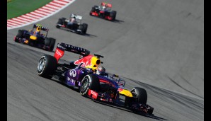 Sebastian Vettel fuhr derweil relativ unbedrängt an der Spitze und holte sich seinen achten Sieg in Serie - neuer F1-Rekord!