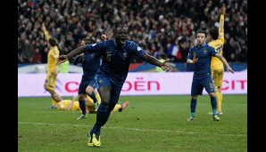 FRANKREICH - SCHWEDEN 3:0: Mamadou Sakho brachte "Les Bleus" in der 22. Minute per Abstauber in Führung