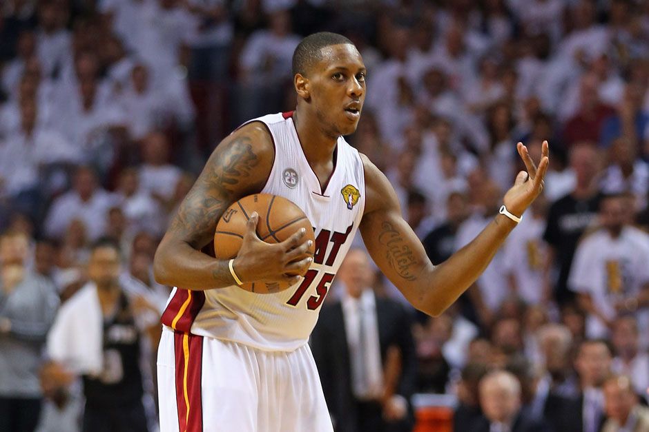 Point Guard: Mario Chalmers (8,6 Punkte, 3,5 Assists)