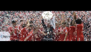Zwei Jahre des Wartens ließen die Münchner ihre 23. Meisterschaft besonders intensiv auskosten
