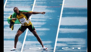 Mal wieder war Usain Bolt schneller als der Rest der Welt. Bei der Leichtathletik-WM in Moskau gewann Mr. Lightning über die 100 und 200 sowie mit der 4x100-Meter-Staffel