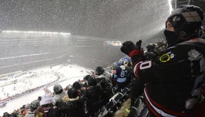 Spiel vier der Stadium Tour: Dieses Mal gab's für knapp 63.000 Zuschauer im Soldier Field Open-Air-Eishockey zu sehen