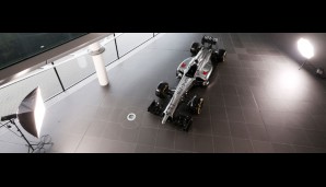 McLaren ist als erstes Team mit Bildern seines realen Wagens an die Öffentlichkeit