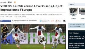 Laut "Le Parisien" staunt ganz Europa über PSG - in Leverkusen sogar etwas mehr