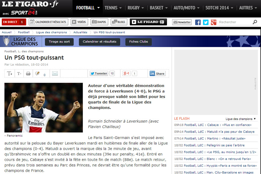 Allmächtiges PSG? "Le Figaro" sagt: Ja!