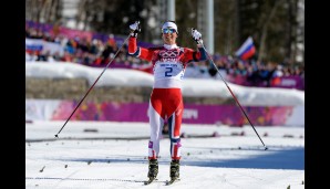 Skiathlon-Gold holte sich Marit Björgen! Wer denn auch sonst?!!!
