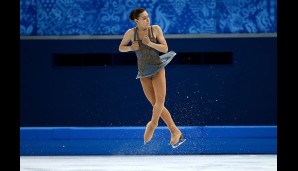 Adelina Sotnikova ließ die Halle in Sotschi beben! Die Russin sicherte sich mit einer starken Kür Gold