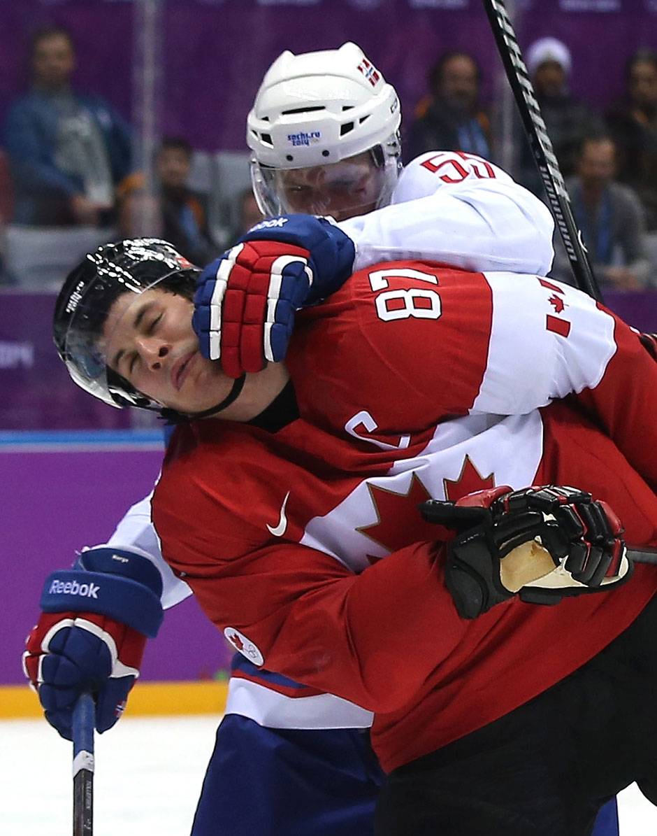 Ein hartes Stück Arbeit war die Auftaktpartie für Team Canada gegen die Norweger. Auch Sidney Crosby bekam es zu spüren, aber am Ende setzte sich doch die Klasse des Olympiasiegers durch