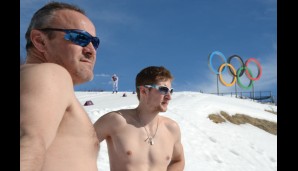 Eincremen nicht vergessen! Gab's eigentlich schon mal Hitzefrei bei Olympischen Winterspielen?
