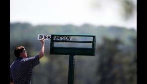 Tag 3: Am vorletzten Tag rangierte wieder ein Name ganz oben. Bubba Watson legte den Grundstein für sein zweites grünes Jacket