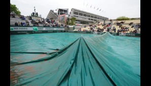 Tag 2: Regen, Regen, Regen! Der erste Montag bei den French Open war nicht gerade mit schönem Wetter gesegnet