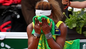 Ohje! Der nächste Paukenschlag! Serena Williams ist ebenfalls raus und wenig begeistert...