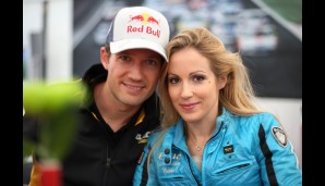 TV-Moderatorin Andrea kam mit ihrem Freund, Rallye-Weltmeister Sebastien Ogier