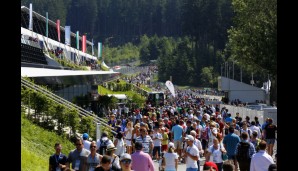 Die Fans hatten dem Comeback des Alpen-GP entgegen gefiebert - 100.000 kamen