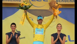 Jubeln durfte aber trotzdem Vincenzo Nibali, der die Tour weiter anführt