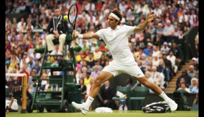 Roger Federer zog völlig problemlos in die Runde der letzten 16 ein