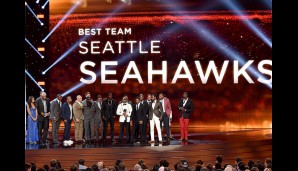 Als bestes Team werden die Super-Bowl-Champions von den Seattle Seahawks ausgezeichnet