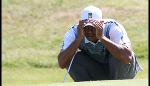 Selbstgebauter Sichtschutz - Tiger Woods ließ bei seinem Major-Comeback nichts unversucht