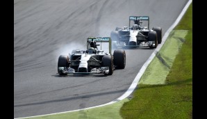 Sekunden vorher verliert Nico Rosberg den sicher geglaubten Sieg