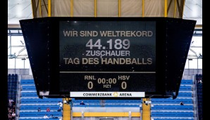 44.189 Zuschauer waren vor Ort - Weltrekord!
