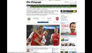Bei Arsenals Sieg wird Lukas Podolski gefeiert, klar. Die Rückkehr des Prinz Peng? Fast...