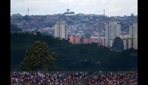 Die Aussicht von den Zuschauerrängen auf Sao Paulo ist neben dem Rennen sicher ein weiteres Highlight