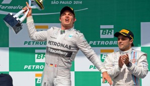 Nico Rosberg feierte in Interlagos seinen Sieg