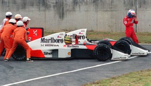 Ayrton Senna und Alain Prost duellierten sich bei McLaren aufs Härteste