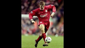 Am 29. November 1998 gab Steven Gerrard mit 18 Jahren sein Profidebüt an der Anfield Road gegen die Blackburn Rovers