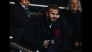 PSG - CHELSEA 1:1: David Beckham gab sich die Ehre und erschien zum Topduell bei seinem ehemaligen Klub im Prinzenpark