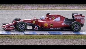 Im Vergleich dazu sieht Sebastian Vettels aktueller Wagen wie Omas Gehhilfe aus