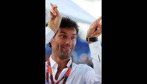 Mark Webber sorgte zudem nebenbei für ordentlich Unterhaltung