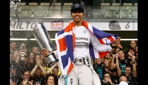 Mit seinem zweiten Weltmeistertitel im Rücken macht Lewis Hamilton den größten Sprung: Mit 83,68 Punkten landet er auf Platz vier