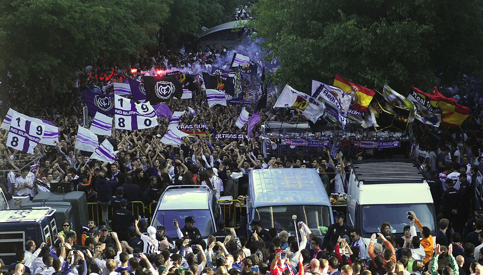 REAL - ATLETICO 1:0: In Madrid fieberte eine ganze Stadt dem zweiten Derby innerhalb von einer Woche entgegen