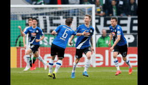 Bielefeld im Freudentaumel: Bielefeld erreicht das Halbfinale als Drittligist